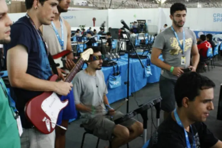 
	Campus Party 2014:&nbsp;competi&ccedil;&atilde;o faz parte da quinta rodada de oitava temporada da competi&ccedil;&atilde;o global dos dois games, organizada pela Intel e promovida pela ESL
 (Gustavo Gusmão/INFO Online)