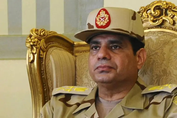 
	Abdel Fatah al Sisi: frente a campanha, tanto Al Sisi como as institui&ccedil;&otilde;es do Estado eg&iacute;pcio multiplicaram os apelos para votar de forma em massa
 (Stringer/Files/Reuters)