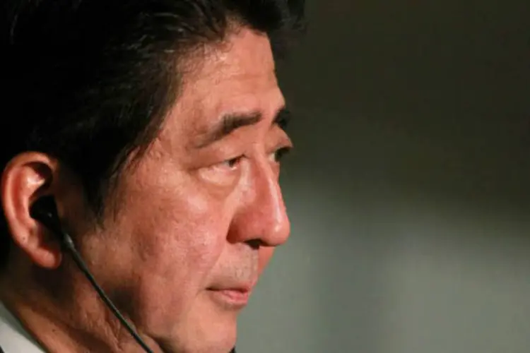 
	O primeiro-ministro japon&ecirc;s Shinzo Abe:&nbsp;Jap&atilde;o sabe qu&atilde;o grandes ser&atilde;o as repercuss&otilde;es da visita de seu primeiro-ministro ao santu&aacute;rio de Yasukuni, declarou Coreia do Sul
 (©afp.com / Peter Muhly)