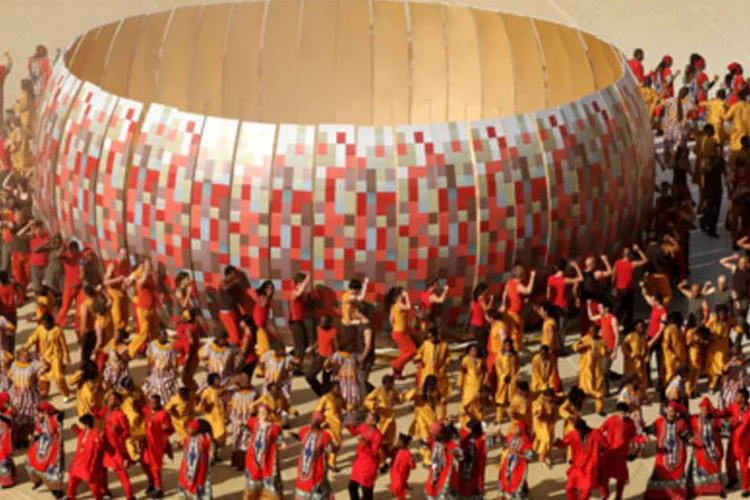 Abertura da Copa do Mundo na África do Sul: dentre as visitas que o país recebe, 20% são decorrentes do evento (Getty Images)