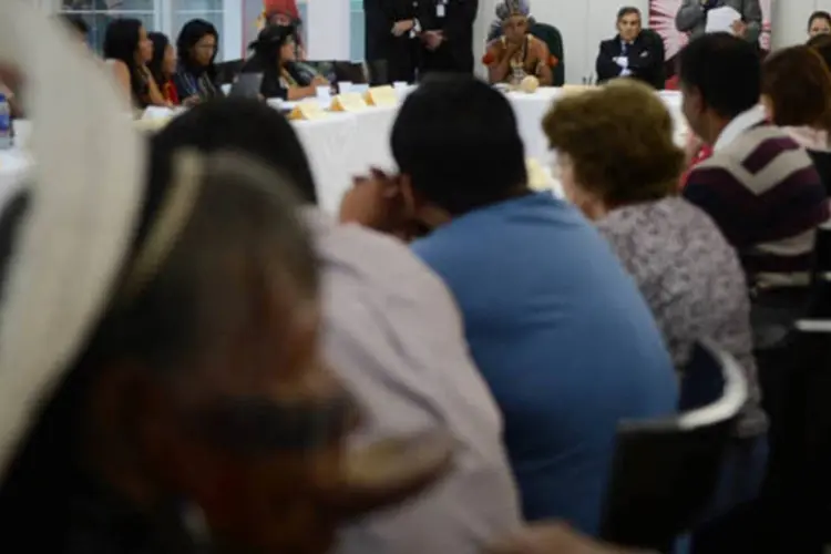 Reunião ordinária da Comissão Nacional de Política Indigenista e da Mesa de Diálogo com os Povos Indígenas (José Cruz/ABr)