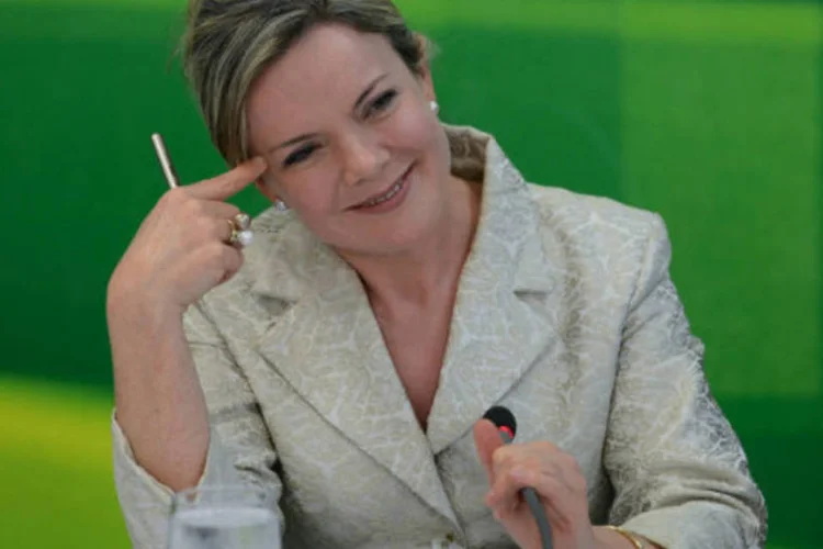 
	Gleisi Hoffmann: senadora criticou opera&ccedil;&atilde;o da PF que prendeu seu marido, Paulo Bernardo
 (Fabio Rodrigues Pozzebom/ABr)