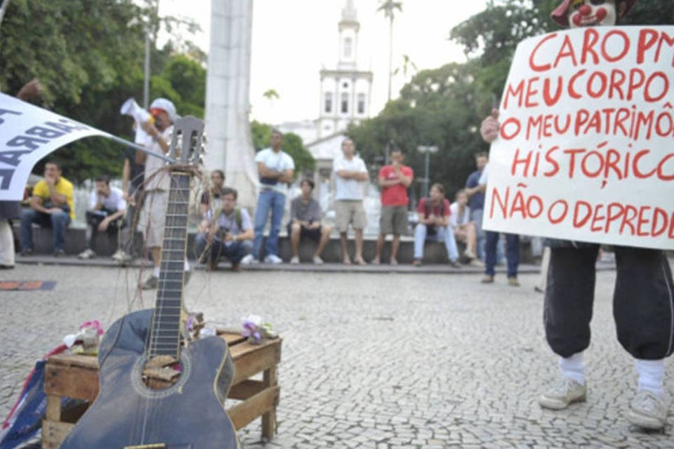 Grupo marca ato contra corrupção durante visita do papa