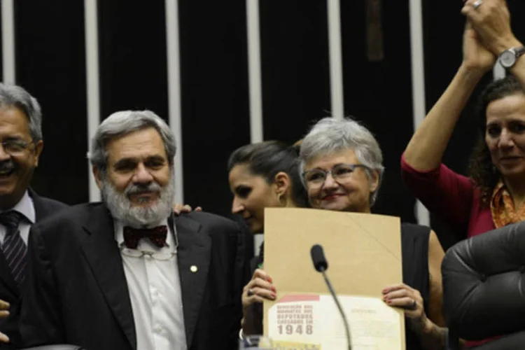 Entre os deputados homenageados há personagens como o escritor Jorge Amado, além de figuras históricas como João Amazonas e Carlos Marighella (Fabio Rodrigues Pozzebom/ABr)