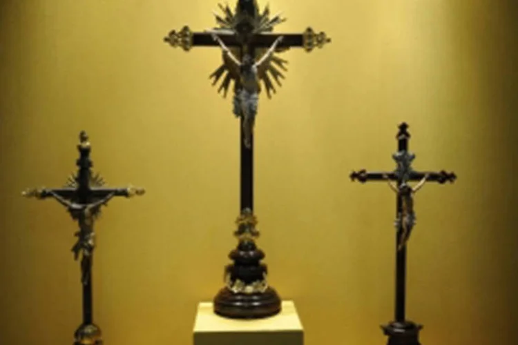 Itens do acervo do Museu de Arte Sacra de São Paulo, um dos mais importantes do gênero no país: a cruz habita o inconsciente coletivo da humanidade desde os seus primórdios (ABr)