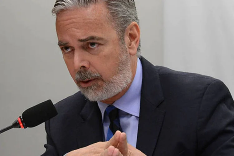 
	O ministro das Rela&ccedil;&otilde;es Exteriores, Antonio Patriota: a miss&atilde;o foi acertada entre os dois governos por press&atilde;o do governo brasileiro
 (Antonio Cruz/Abr)