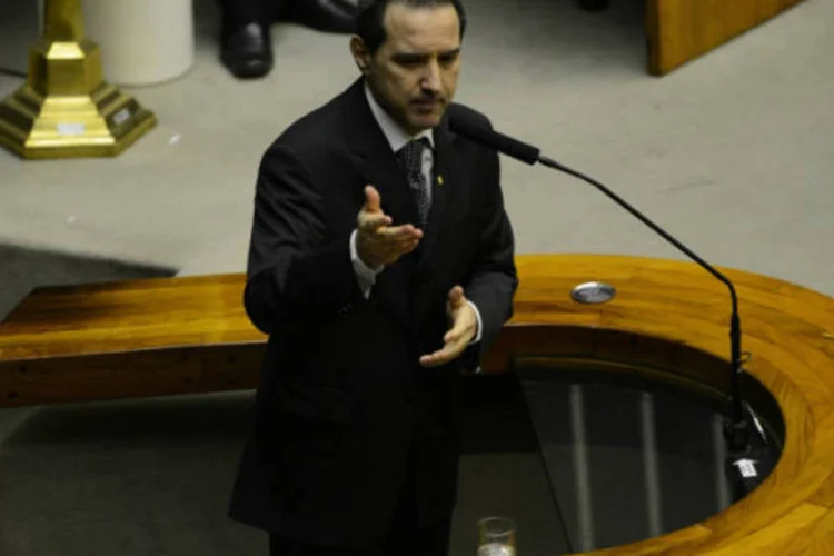 
	Natan Donadon: parecer de Janot faz parte do processo em que ministro Lu&iacute;s Barroso suspendeu decis&atilde;o da C&acirc;mara que manteve mandato do deputado
 (Fabio Rodrigues Pozzebom/ABr)