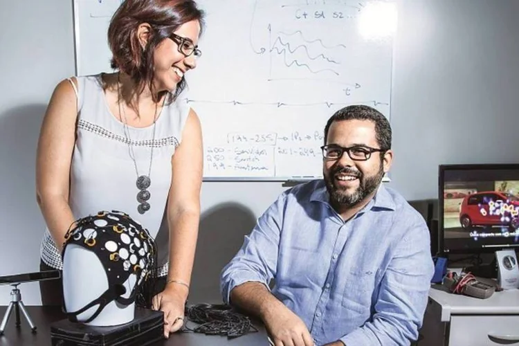 Ana e Billy, da Forebrain: neurociência aplicada ao consumo (Marcelo Correa)