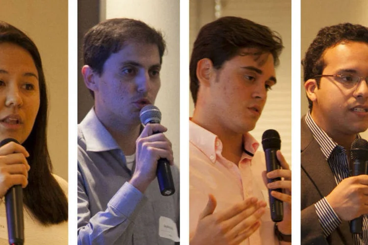 Empreendedores selecionados pela Abril Plug and Play: aceleração no Brasil e nos Estados Unidos (Divulgação/Abril Plug and Play)