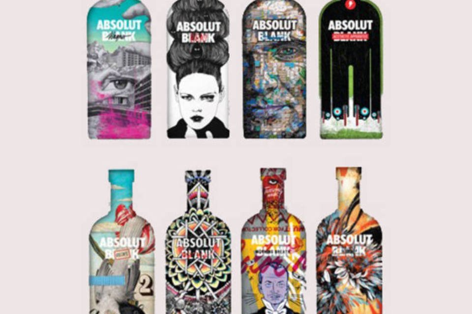 Vodca Absolut apresenta “Blank”