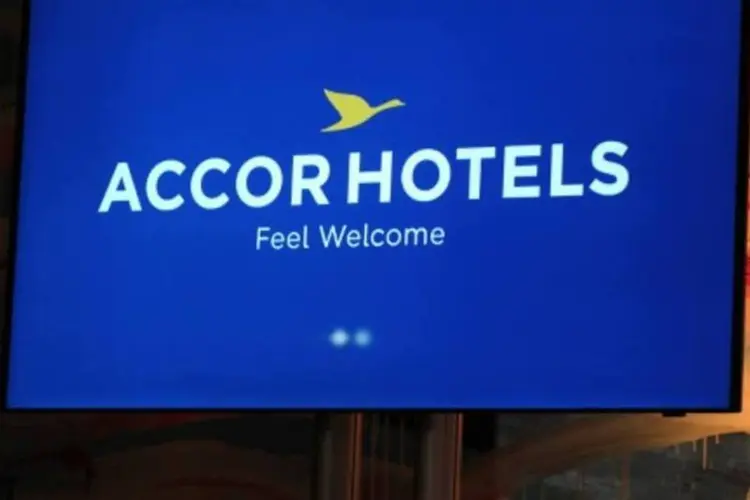 O grupo hoteleiro Accorhotels: nova entidade será constituída em parte pelo colaboradores do grupo (ERIC PIERMONT/AFP)
