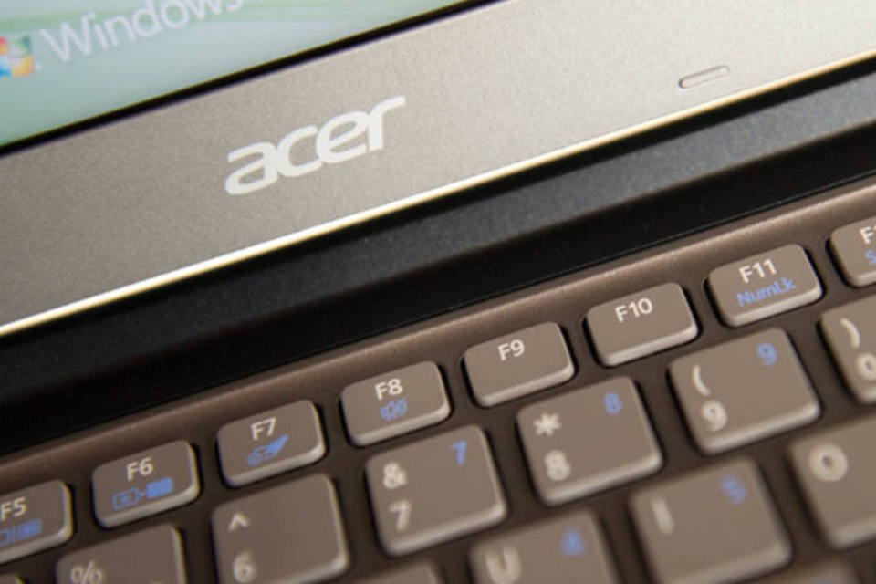 Acer consegue fechar 2º tri com lucro com recuperação de PCs