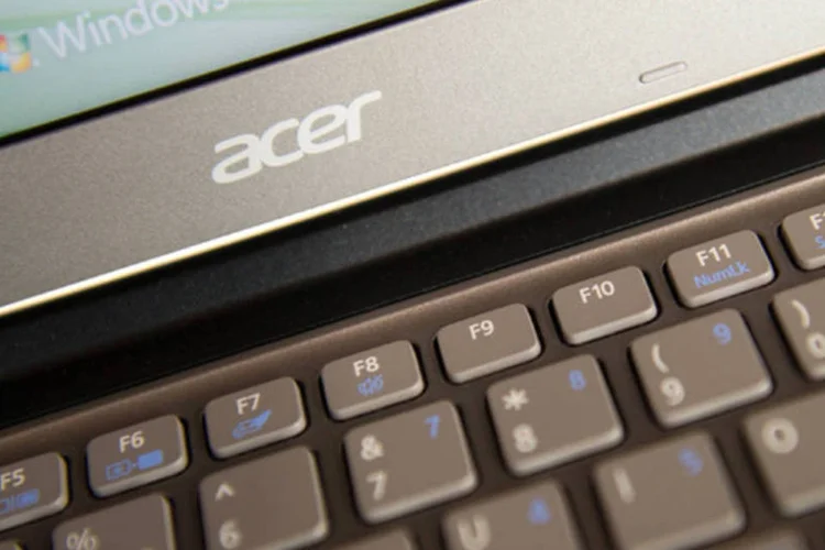 
	Computador da Acer: para a Acer, sua principal oportunidade est&aacute; no novo mercado de Chromebooks
 (Bloomberg)