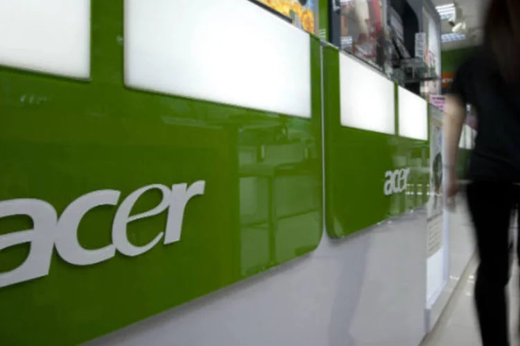 Acer: o número também representa queda sobre o mês passado, quando as vendas somaram 37,6 bilhões de dólares taiuaneses (REUTERS/Yi-ting Chung)