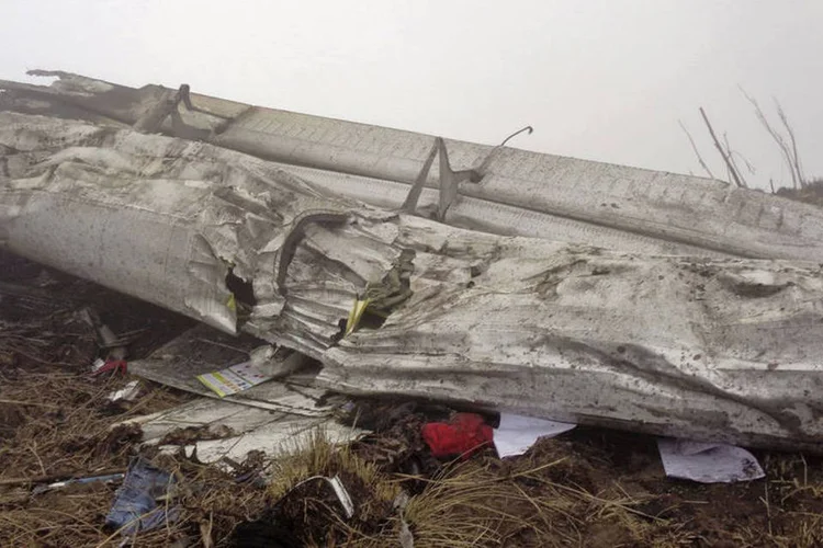 
	Acidente de avi&atilde;o: este &eacute; o segundo acidente a&eacute;reo de import&acirc;ncia esta semana no Nepal
 (Santosh Gautam / Reuters)