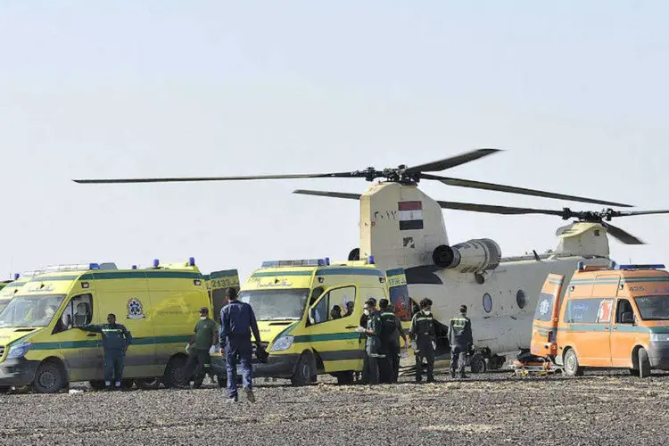 
	Egito: o avi&atilde;o de uma companhia a&eacute;rea russa &quot;partiu-se no ar&rdquo;, disse uma autoridade do setor de avia&ccedil;&atilde;o
 (Reuters)