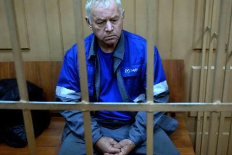 Vladimir Martynenko, condutor de máquina que provocou o acidente com jato do presidente da Total, Christophe de Margerie (Vasily Maximov/AFP)