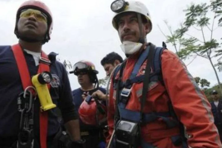 Acidente com quatro mineradores no Equador prossegue sem resgate (AFP/EXAME.com)