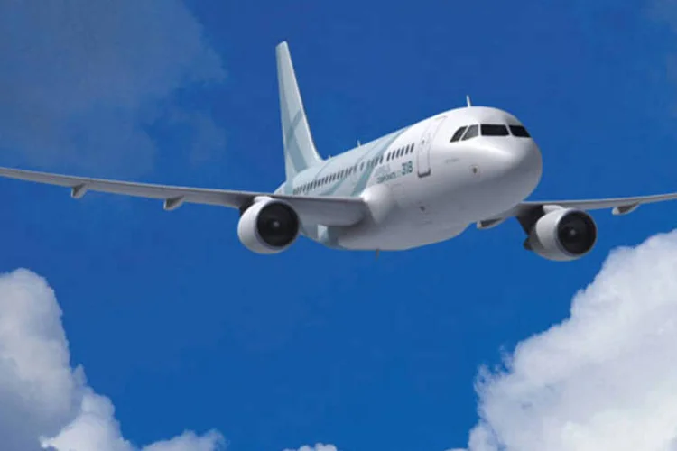 Airbus ACJ 318: maior e mais caro jato exibido na Labace tem 75m² de área útil (Divulgação)