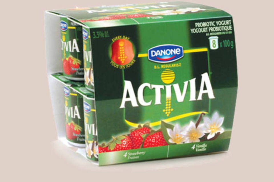 Danone lança Activia em garrafas de 1,350 L