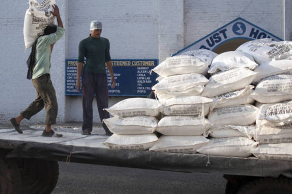 Produção de açúcar da Índia cai 8,3%, diz indústria