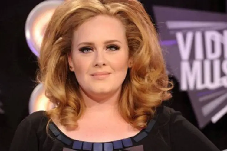 
	A cantora pop brit&acirc;nica Adele
 (Jason Merritt/Getty Images/AFP)