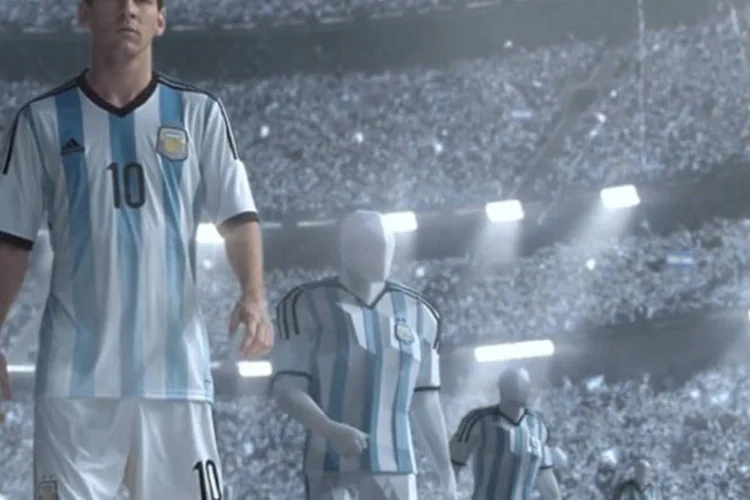 Game da Adidas: cenário é o Rio de Janeiro, durante um jogo da Copa do Mundo 2014, e o objetivo é simples: fazer gols (Reprodução/YouTube/Adidas)