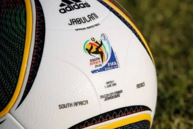 A bola da Copa do Mundo da África do Sul, a Jabulani, da Adidas (Getty Images)