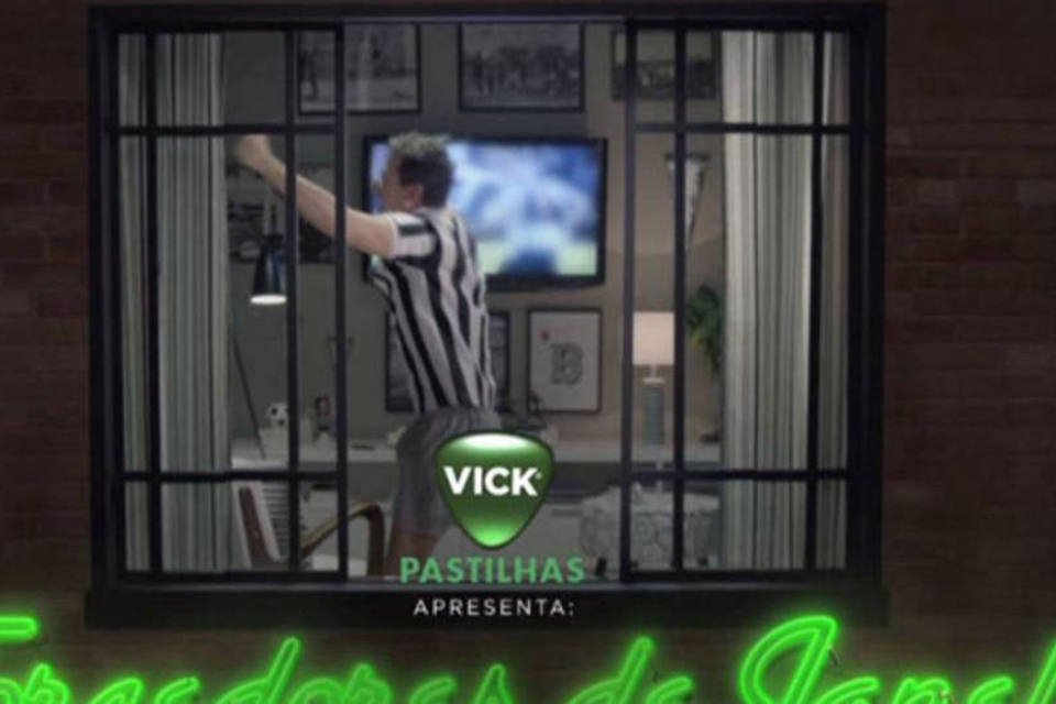 Vick brinca com o "torcedor de janela" em nova campanha