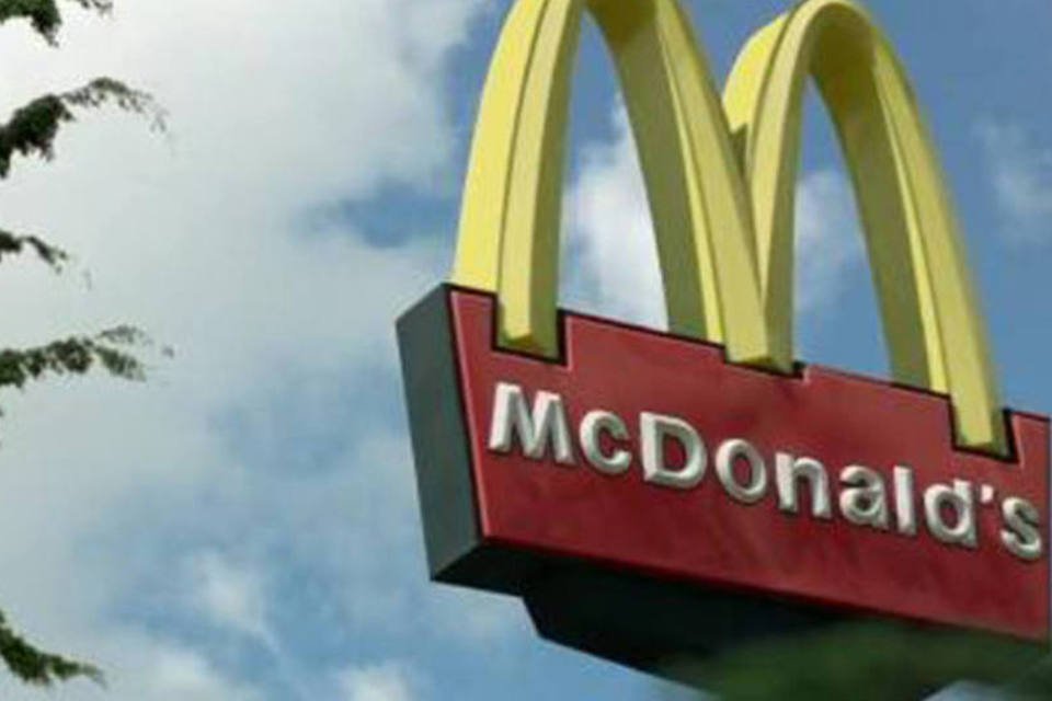 Vendas em mesmas lojas do McDonald's sobem 1,2% em abril