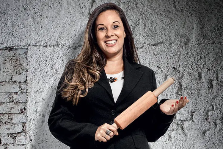 Adriana Pacanowski, da Umenu Gastronomia: “Agora ficou difícil separar os gastos da empresa dos pessoais.”  (Marcelo Correa / EXAME PME)
