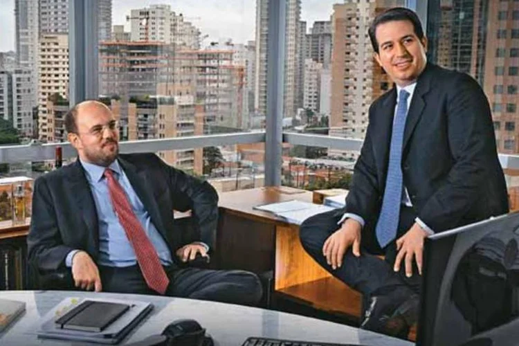 Os advogados Junqueira e Mello (à dir.), do Lefosse: ataque aos talentos dos rivais (Germano Lüders/EXAME.com)