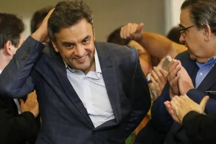 
	A&eacute;cio Neves: senador disse que Temer far&aacute; discurso defendendo reformas estruturais ap&oacute;s julgamento do impeachment
 (Sergio Moraes/Reuters)