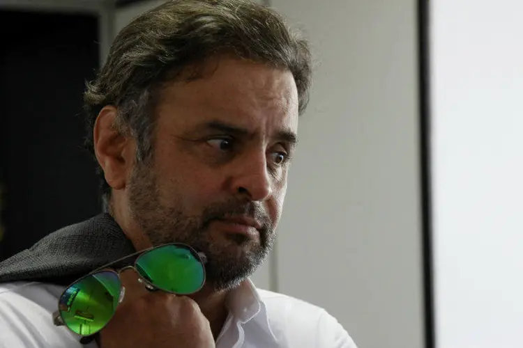O senador Aécio Neves (PSDB-MG): "acho que foi um conjunto de informações contrárias (responsáveis pelo recuo tucano)" (Marri Nogueira/Agência Senado/Fotos Públicas)