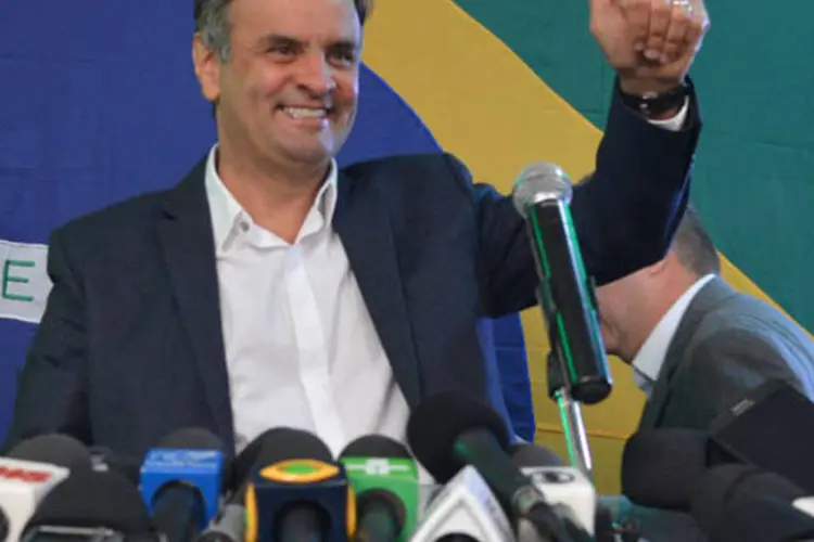 
	A&eacute;cio Neves: tucano &eacute; o favorito do eleitor de Bras&iacute;lia, segundo o Ibope
 (Valter Campanato/Agência Brasil)