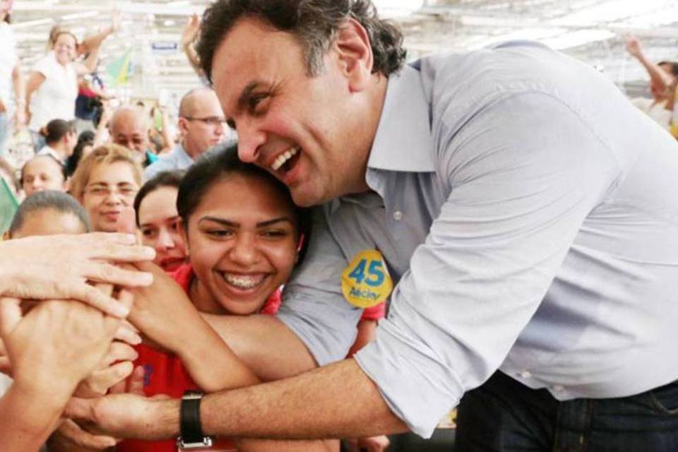 Aécio evita comentários sobre Marina