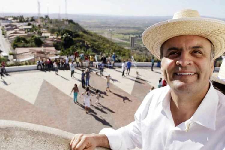 Aécio Neves acompanha homenagens a Padre Cícero em Juazeiro do Norte (Divulgação/Aécio Neves)
