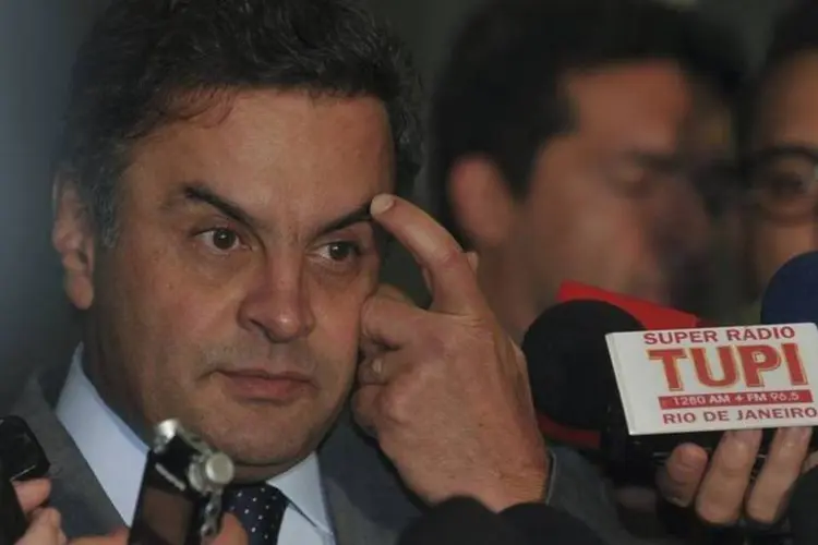 
	Senador A&eacute;cio Neves, candidato do PSDB para o Pal&aacute;cio do Planalto
 (José Cruz/Agência Brasil)
