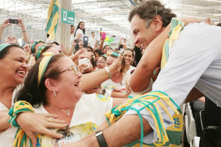 
	A&eacute;cio Neves: ele disse n&atilde;o ser poss&iacute;vel afirmar agora quanto ser&aacute; investido no programa
 (Orlando Brito/Coligação Muda Brasil)