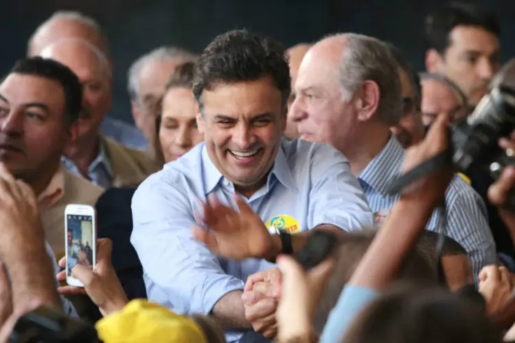 
	O candidato do PSDB &agrave; Presid&ecirc;ncia, A&eacute;cio Neves
 (Orlando Brito/Coligação Muda Brasil)