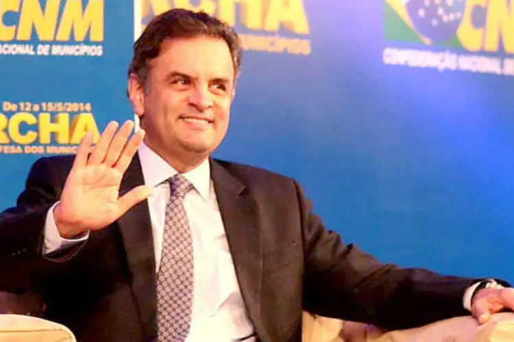 
	A&eacute;cio Neves: obra iniciada na gest&atilde;o A&eacute;cio como governador de Minas Gerais
 (George Gianni/PSDB)