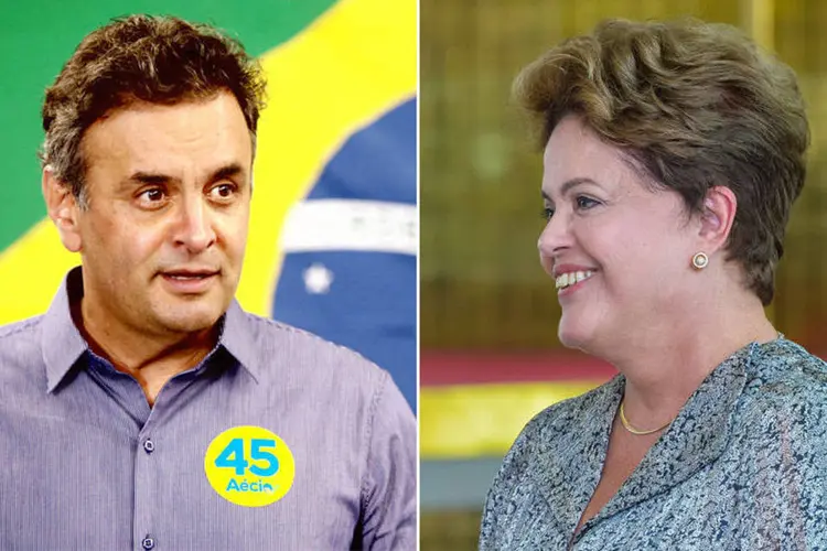 Aécio Neves e Dilma Rousseff (Divulgação/Fotos Públicas)