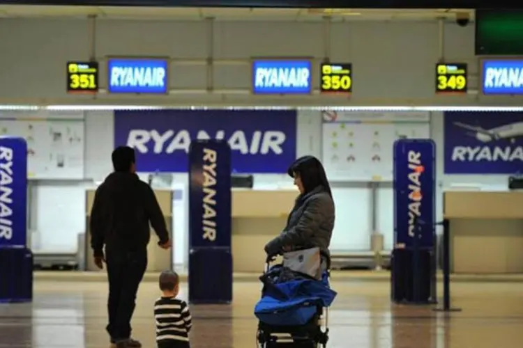 
	Aeroporto de Madri: segundo Patriota, o n&uacute;mero de brasileiros barrados na Espanha vem caindo desde que o Brasil adotou a reciprocidade
 (Jasper Juinen/Getty Images)