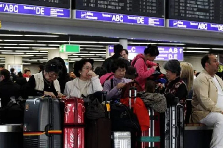 Aeroporto de Frankfurt: lucro da controladora subiu 80% em 2010, para € 262,9 mi (Alex Grimm/Getty Images)