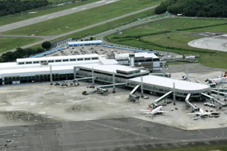 Aeroporto de Salvador: terminal recebeu uma proposta, da Vinci (foto/Divulgação)