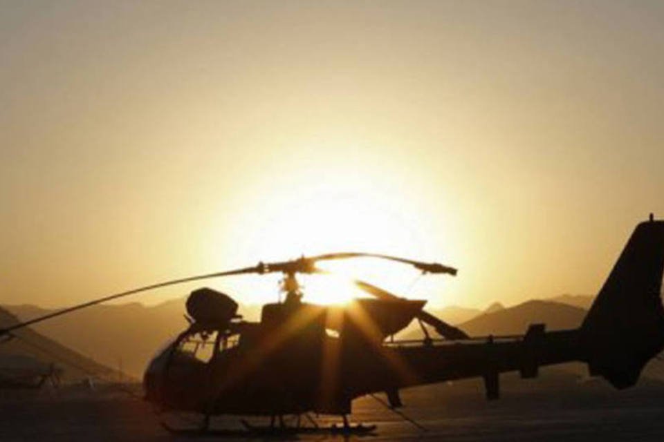 Queda de helicóptero mata dois soldados no Afeganistão