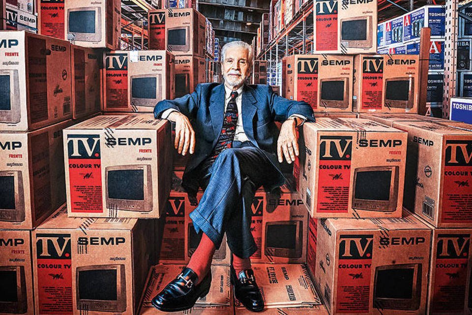Affonso Hennel, em 2005: quando a Semp era líder de mercado (Germano Lüders / EXAME)