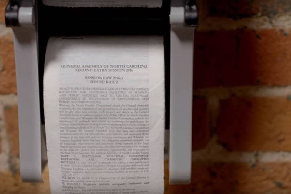 Agência imprime projeto de lei em papel higiênico