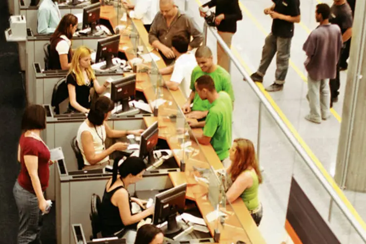 Agência do Itaú em São Paulo: a federação patronal argumenta que a taxa de rotatividade por iniciativa dos empregadores foi 3% em 2010 (Alexandre Battibugli/EXAME.com)