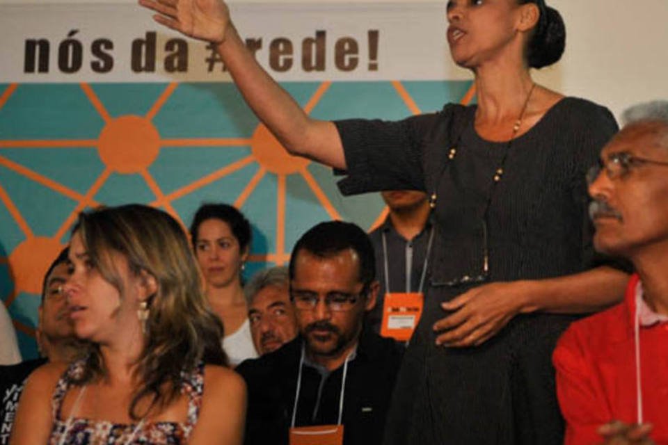 TSE rejeita criação de partido de Marina Silva
